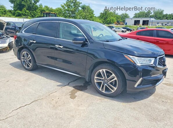 5FRYD4H93HB036780 2017 ACURA MDX Black Передня права чверть