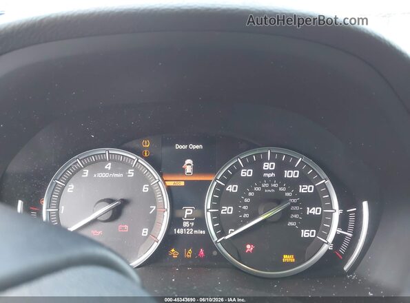 5FRYD4H95HB010665 2017 ACURA MDX Gray 