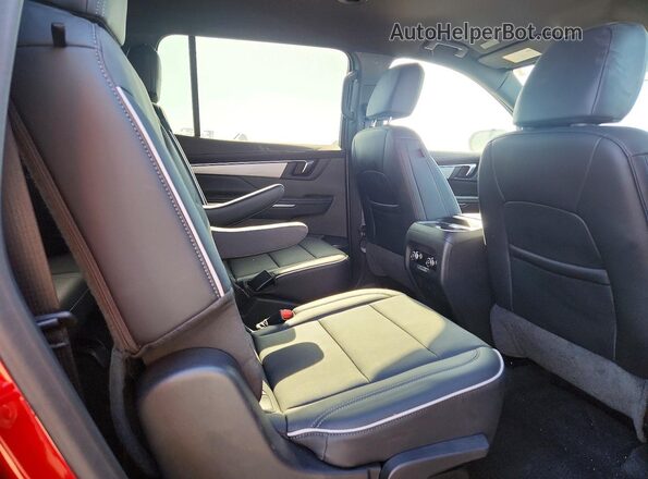 5GAERARSXSJ101907 2025 BUICK ENCLAVE Красный Вид задней части салона