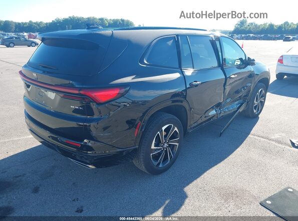 5GAERBKS1SJ100385 2025 BUICK ENCLAVE Черный Задняя правая четверть