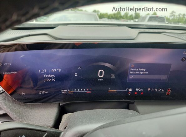 5GAERBKS7TJ212190 2026 BUICK ENCLAVE Black Instrument cluster view