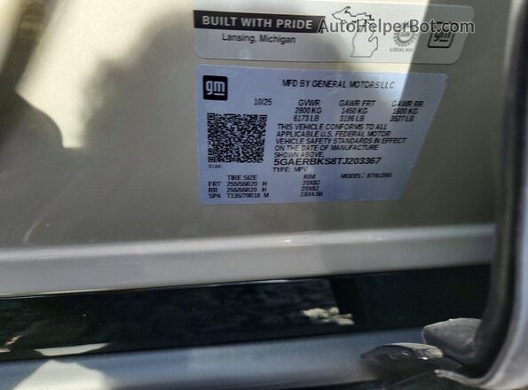 5GAERBKS8TJ203367 2026 BUICK ENCLAVE Tan Շարժիչի բաժամունքի տեսք