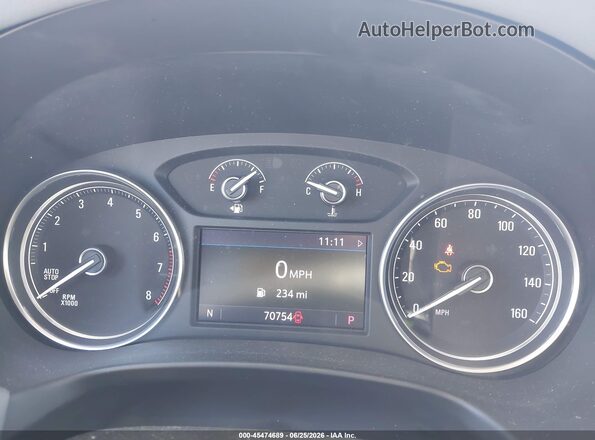 5GAERBKW2LJ107558 2020 BUICK ENCLAVE Серебряный Вид задних сидений