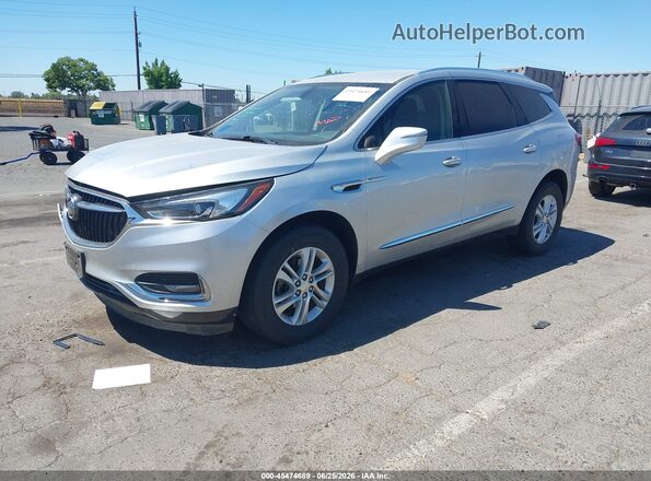 5GAERBKW2LJ107558 2020 BUICK ENCLAVE Серебряный Передняя левая четверть