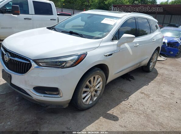 5GAERBKW2MJ210402 2021 BUICK ENCLAVE Белый Передняя левая четверть