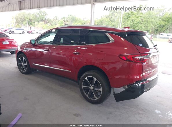 5GAERBKW4LJ257316 2020 BUICK ENCLAVE Red Rear left