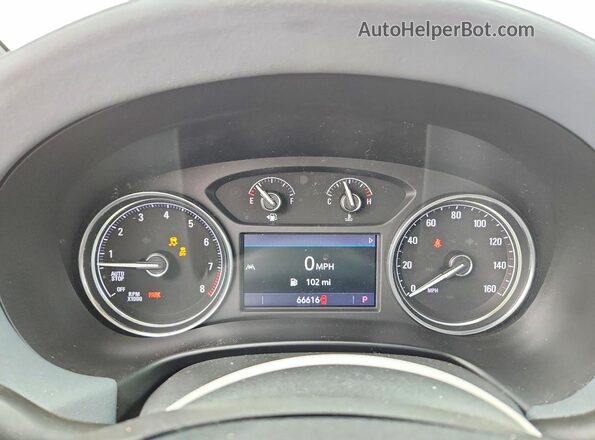 5GAERBKW4NJ133680 2022 BUICK ENCLAVE Silver Widok zestawu wskaźników