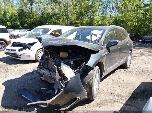 5GAERBKW5LJ129747 2020 BUICK ENCLAVE Black Առջևի ձախ երեք քառորդ տեսարան