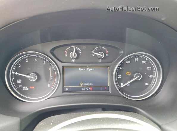 5GAERBKW6MJ129368 2021 BUICK ENCLAVE Red Widok zestawu wskaźników