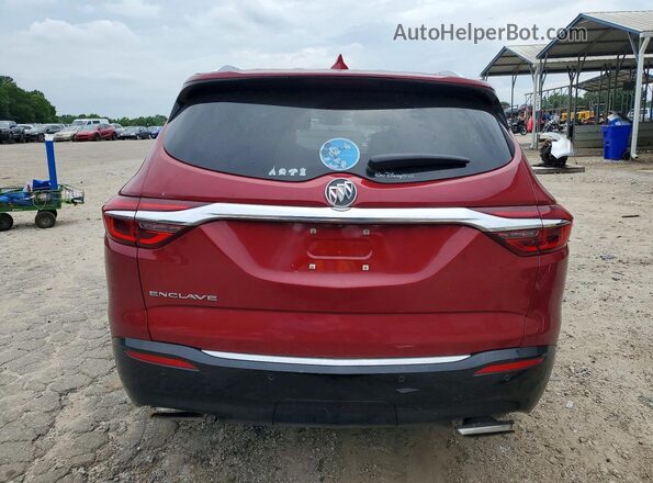 5GAERBKW6MJ129368 2021 BUICK ENCLAVE Red Widok z tyłu