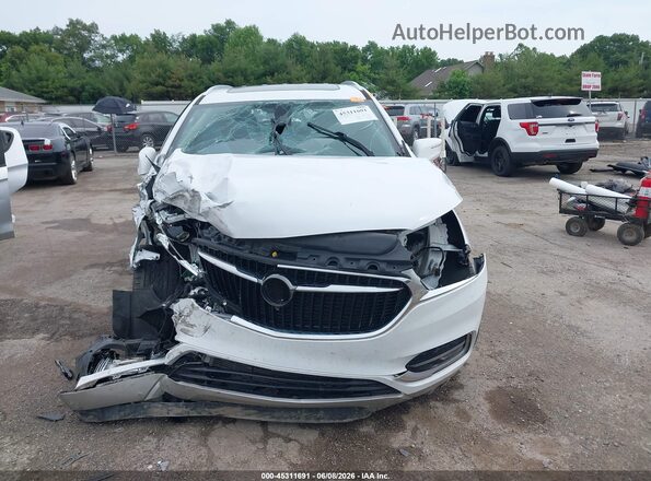 5GAERBKW7LJ185043 2020 BUICK ENCLAVE White Vista del cuadro de instrumentos