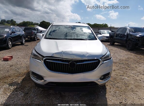 5GAERBKW8JJ283429 2018 BUICK ENCLAVE Серебряный Вид щитка приборов