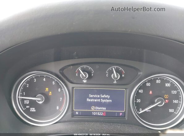 5GAERBKW8LJ122193 2020 BUICK ENCLAVE Gray უკანა სავარძლების ხედი