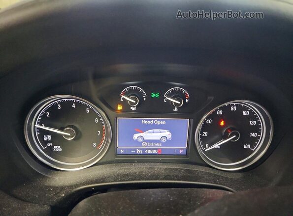 5GAERBKW8LJ202612 2020 BUICK ENCLAVE White Instrument cluster view