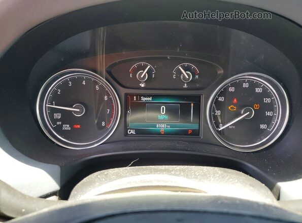 5GAERBKWXKJ271932 2019 BUICK ENCLAVE Gray ხელსაწყოთა პანელის ხედი