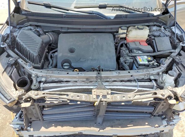 5GAERBKWXKJ271932 2019 BUICK ENCLAVE Gray ძრავის განყოფილების ხედი