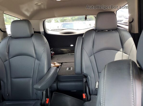 5GAERBKWXMJ134637 2021 BUICK ENCLAVE Silver უკანა სავარძლების ხედი