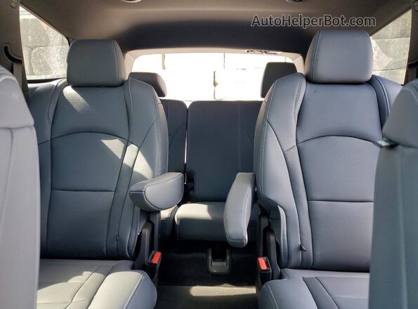 5GAERBKWXPJ110486 2023 BUICK ENCLAVE Черный Вид задних сидений