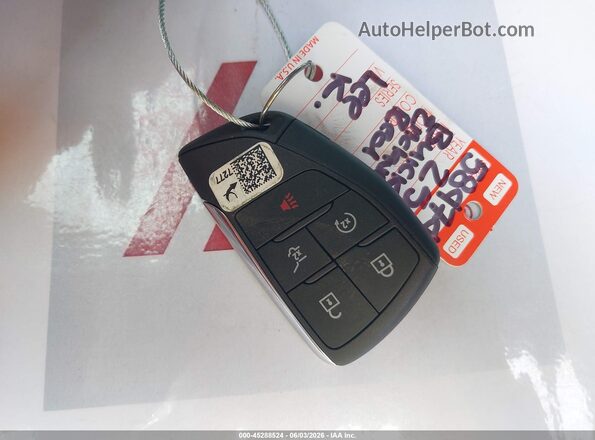 5GAERBRS1SJ120870 2025 BUICK ENCLAVE Red Вид панелі приладів