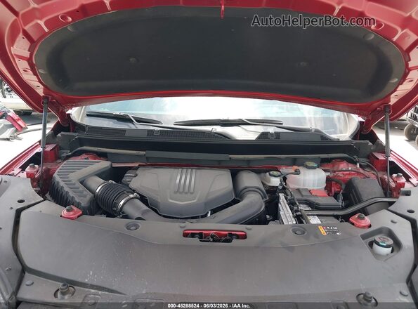 5GAERBRS1SJ120870 2025 BUICK ENCLAVE Red Вид ззаду