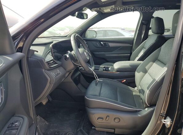 5GAERBRS8SJ142171 2025 BUICK ENCLAVE Black Front interior view