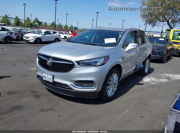 5GAERCKW0LJ132481 2020 BUICK ENCLAVE Silver წინა მარცხენა ხედი სამი მეოთხედიდან