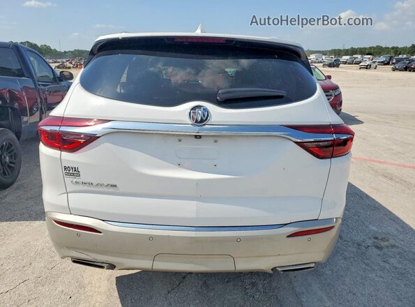 5GAERCKW0LJ210869 2020 BUICK ENCLAVE White Вид ззаду