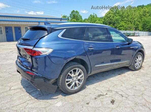 5GAERCKW0NJ103145 2022 BUICK ENCLAVE Blue Rear right