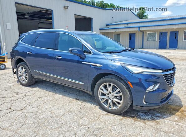 5GAERCKW0NJ103145 2022 BUICK ENCLAVE Blue Front right