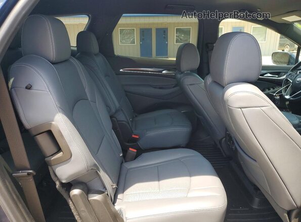 5GAERCKW0NJ103145 2022 BUICK ENCLAVE Blue Rear interior view