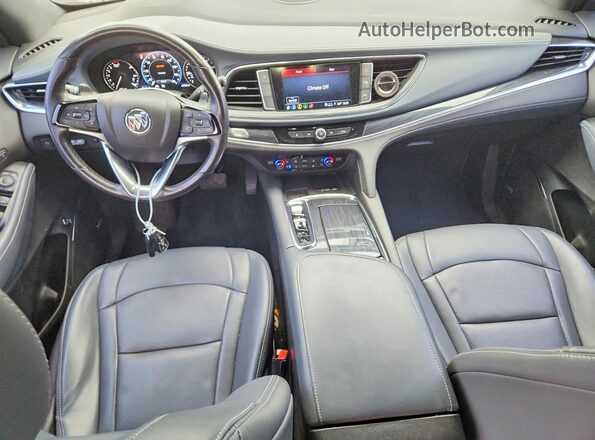 5GAERCKW0NJ115165 2022 BUICK ENCLAVE Silver Dashboard view