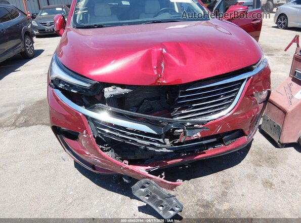 5GAERCKW1PJ167178 2023 BUICK ENCLAVE Red Front view
