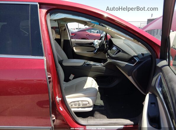 5GAERCKW1PJ167178 2023 BUICK ENCLAVE Red Front interior view