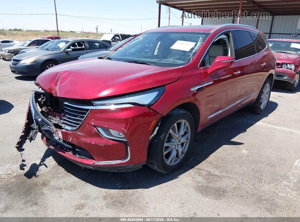 5GAERCKW1PJ167178 2023 BUICK ENCLAVE Red Front left