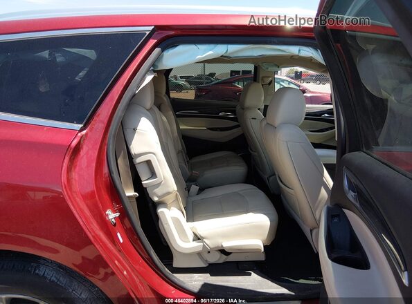 5GAERCKW1PJ167178 2023 BUICK ENCLAVE Red VIN sticker view