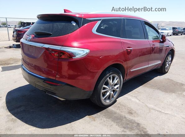 5GAERCKW1PJ167178 2023 BUICK ENCLAVE Red Rear right