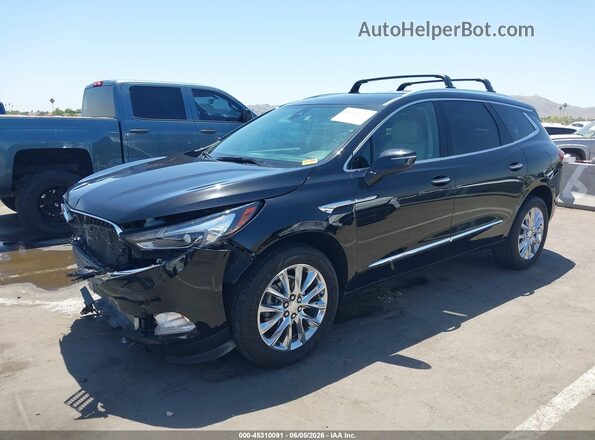 5GAERCKW2LJ277960 2020 BUICK ENCLAVE Черный Передняя левая четверть