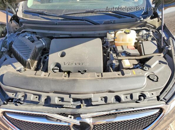 5GAERCKW5MJ209914 2021 BUICK ENCLAVE Gray Vista del compartimento del motor