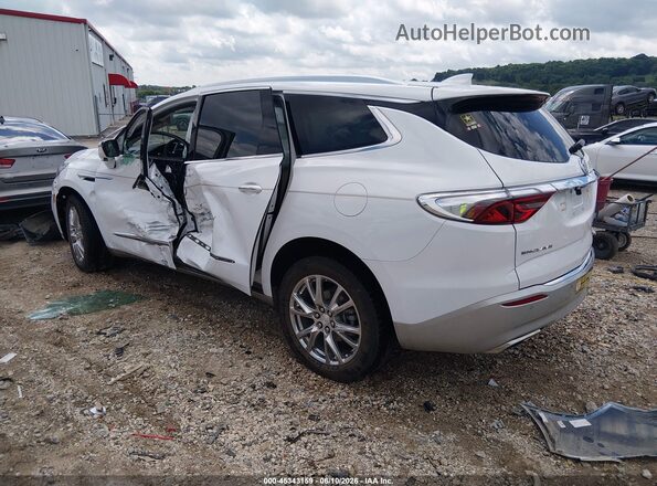 5GAERCKW6NJ165715 2022 BUICK ENCLAVE White უკანა მარცხენა
