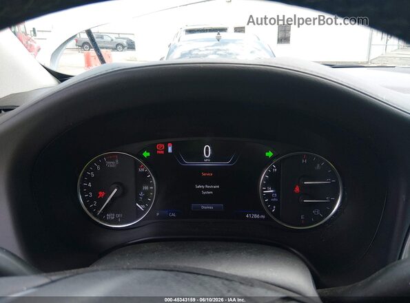 5GAERCKW6NJ165715 2022 BUICK ENCLAVE White უკანა სავარძლების ხედი