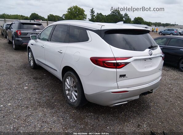 5GAERCKW8JJ207585 2018 BUICK ENCLAVE White Задня ліва чверть