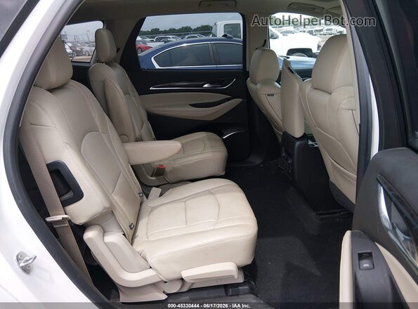 5GAERCKW8JJ207585 2018 BUICK ENCLAVE White Вид наклейки з VIN-кодом