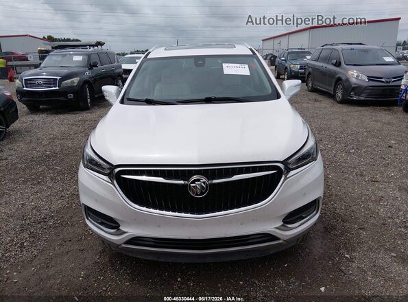 5GAERCKW8JJ207585 2018 BUICK ENCLAVE White Вид задньої частини салону
