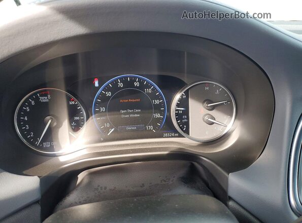 5GAERCKW8RJ135363 2024 BUICK ENCLAVE Red Instrument cluster view