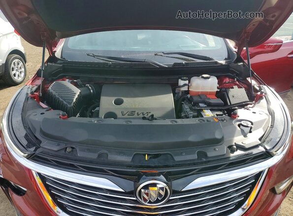 5GAERCKW8RJ135363 2024 BUICK ENCLAVE Red Engine compartment view