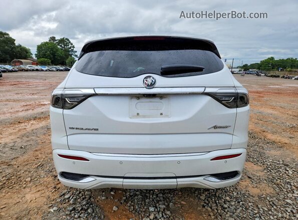 5GAERDKW1NJ112295 2022 BUICK ENCLAVE White Widok z tyłu