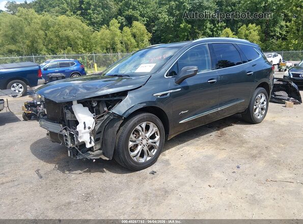 5GAERDKW2KJ113323 2019 BUICK ENCLAVE Gray Front left