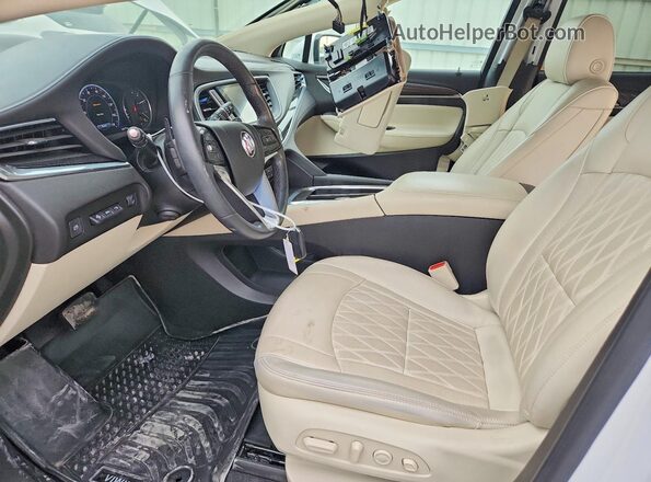 5GAERDKW9PJ179911 2023 BUICK ENCLAVE Белый Вид салона спереди