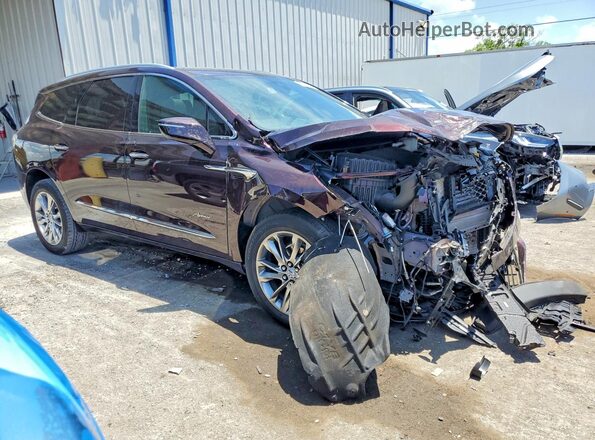 5GAERDKWXRJ103455 2024 BUICK ENCLAVE Burgundy Передня права чверть