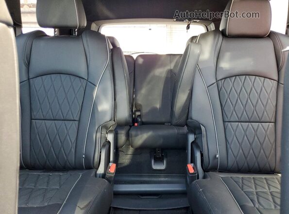 5GAERDKWXRJ103455 2024 BUICK ENCLAVE Burgundy Вид задніх сидінь